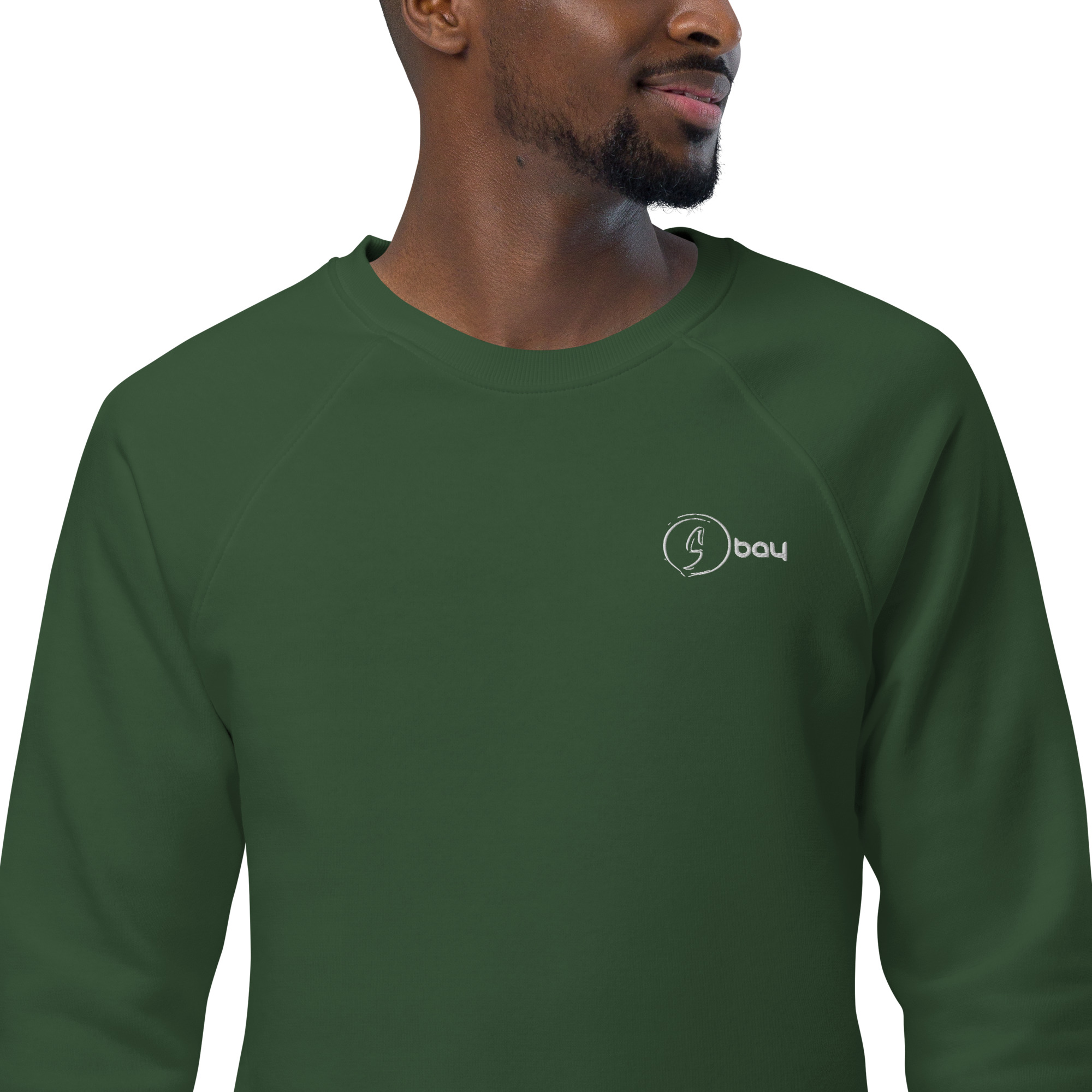 unisex-organic-raglan-sweatshirt-bottle-green-zoomed-in-661bbf8a36051.jpg